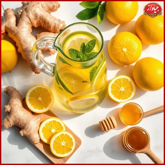 خواص ترکیب زنجبیل و لیمو برای سم‌زدایی، راهنمای کامل